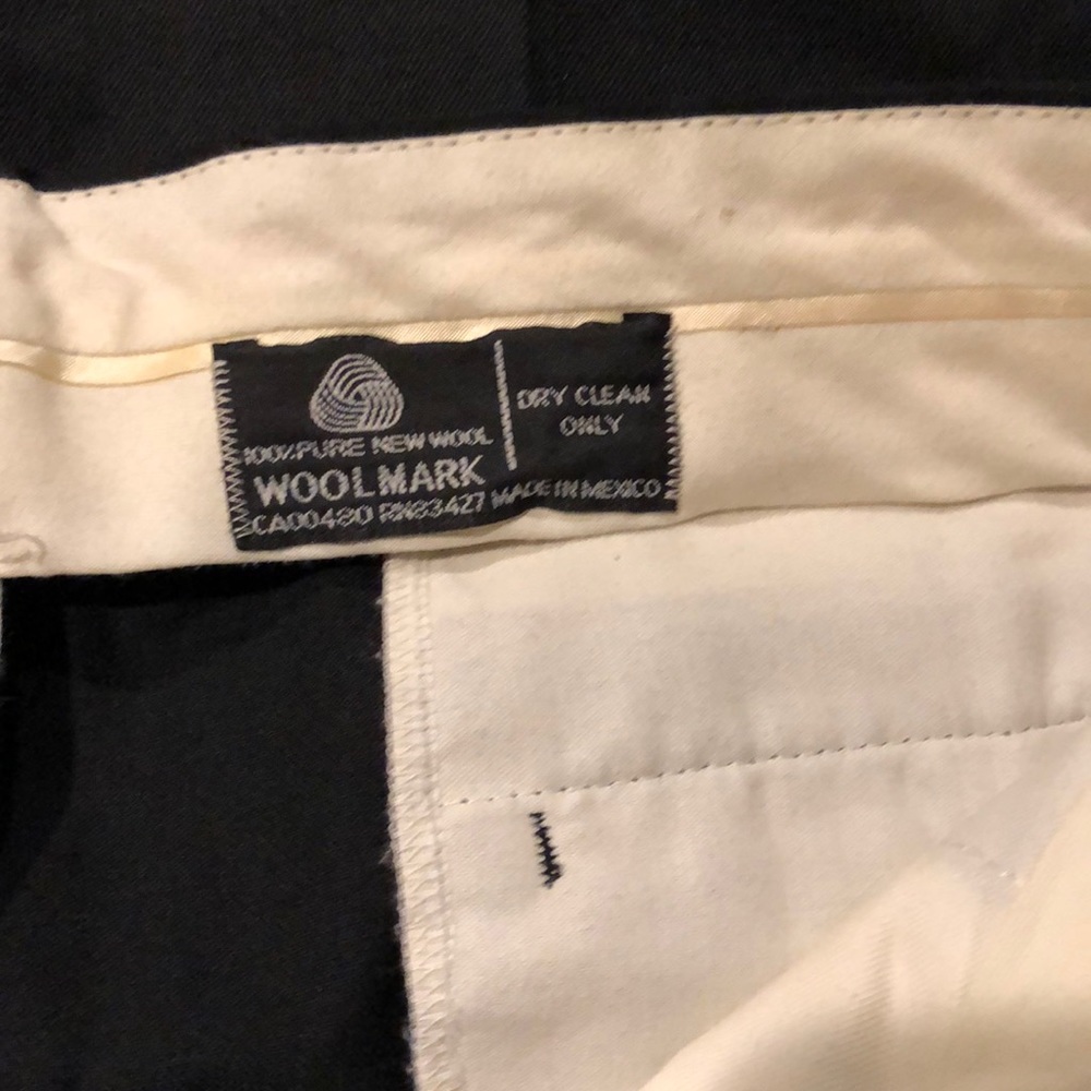 100% wool slacks - Picture 3 of 4